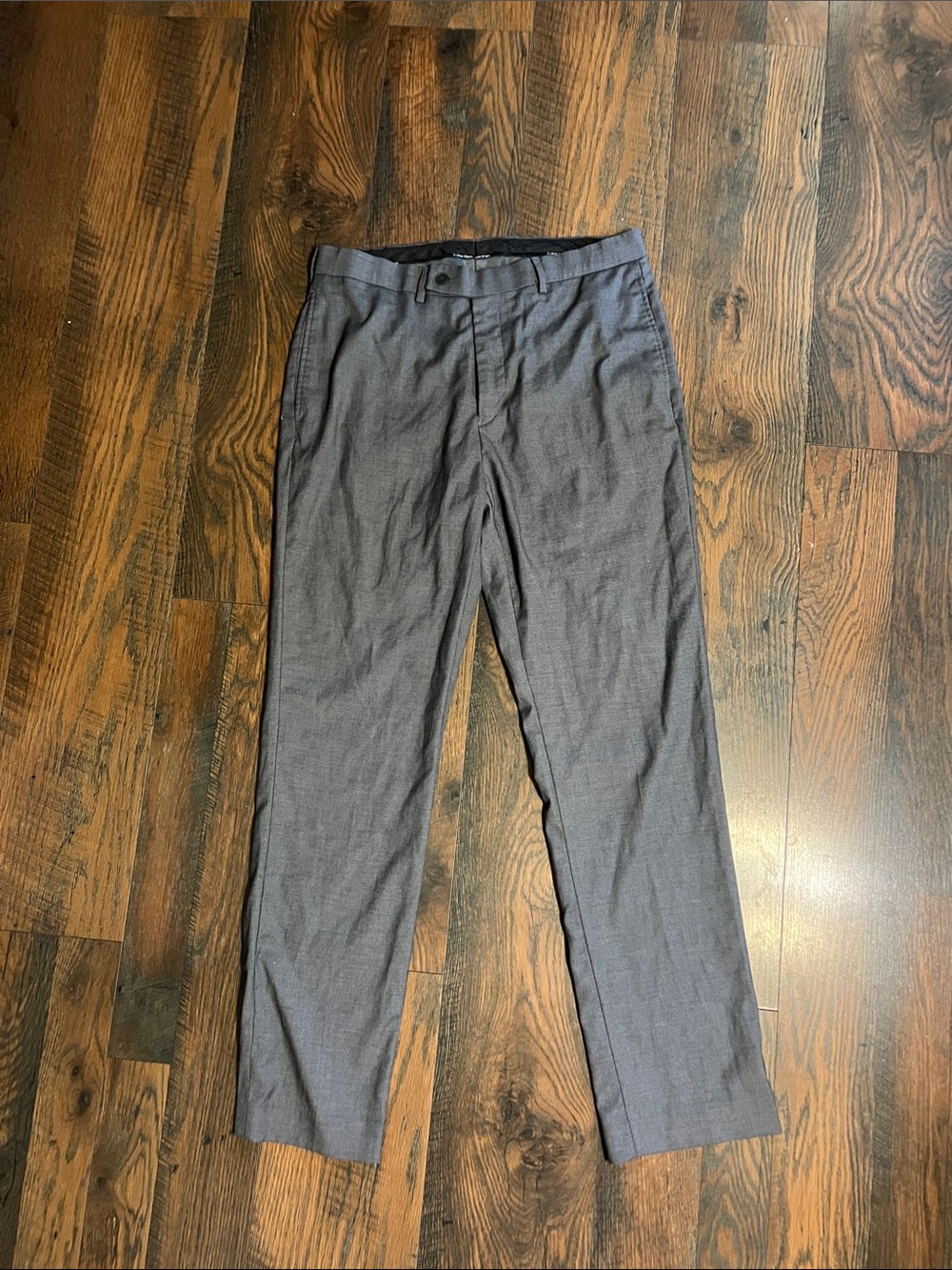 Calvin Klein Men's Grey Dress Pants
